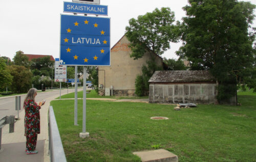 Lettland, Grenze, Goladinha