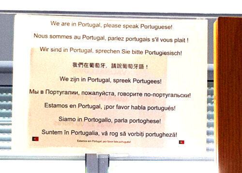 we are in Portugal, wir sind in Portugal, bitte sprechen sie portugiesisch, Goladinha, Centro de Saude