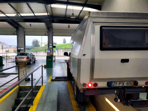 Fritzbox, Toyota Hilux, TÜV, vorgezogen, Goladinha, Portugal