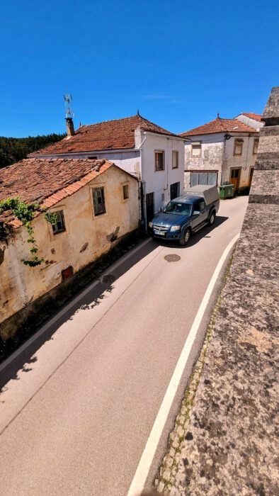 Vila Facaia, Krche, leerstehende Häuser, Goladinha, Portugal