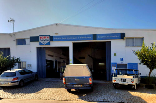 Pickup, Hydraulikpumpe, Bosch Werkstatt, Goladinha, Portugal