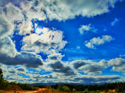 Wolken, Bewölkung, Goladinha, Portugal