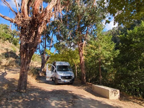 Camping, Rio Varosa, Goladinha, Portugal