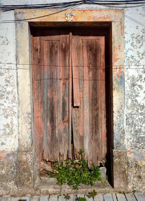 Figueiro dos Vinhos, Rundgang, Türen, Schach, Goladinha, Portugal