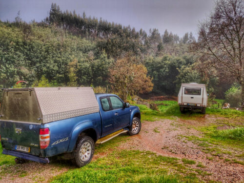 Aprilwetter, Sonne, Bewölkung, Regen, Goladinha, Portugal