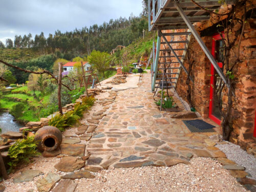 Fussweg, Terrasse, CASA MADEIRA, CASA Agua, Goladinha, Portugal