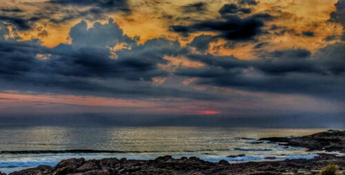 Sonnenuntergang, Porto, Matosinhos, Goladinha, Portugal