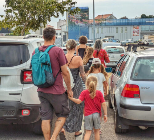 Marktbesuch, Fuhrpark, Familie, Pedrogao Grande, Goladinha, Portugal