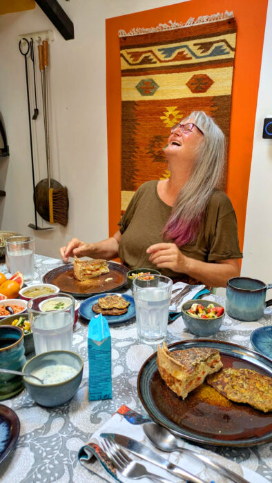 Brunch, Freunde, USA, Oregon, Portland, Trump, Goladinha, Portugal