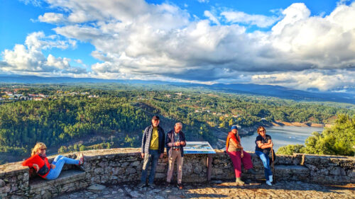 Besuch aus DE, Warnemünde, Aussichtsplattform, Confianca, Mittelgebirge, Pedrogao Pequeno, Goladinha, Portugal