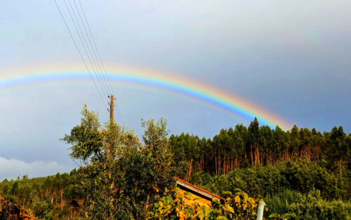 Regenbogen, over the rainbow, Goladinha, Portugal, 23. Oktober, 