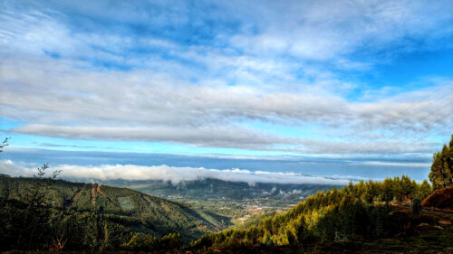 Nebel, Wolken, Serra Espinhal, Goladinha, Portugal