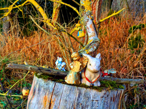 Deutschland, Weihnachten 2025, Osterhasi, Wald, Knaubenhof, Goladinha, Portugal