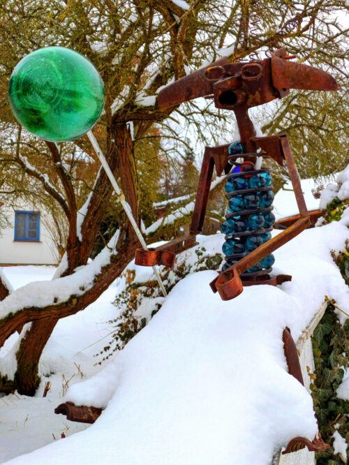 Fandar, Knaubenhofwächter, Schnee, Goladinha, Portugal
