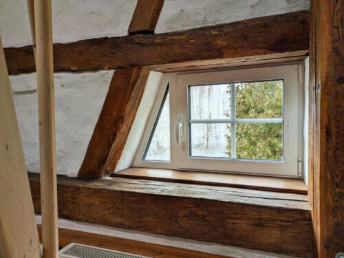 de, Deutschland, Fenstertausch, 31 Jahre, Knaubenhof, Holz, Nachhaltigkeit, Aluminium, Goladinha, Portugal, 