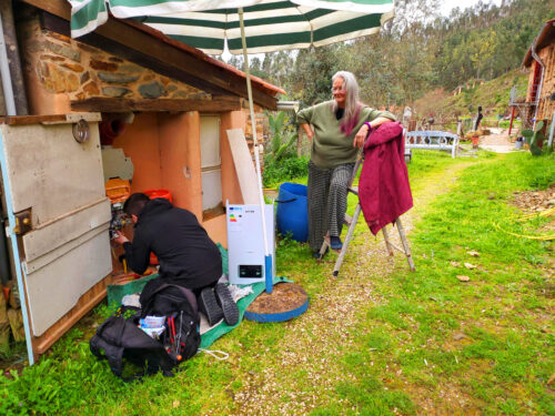 Casa Ar, Gasdurchlauferhitzer, Garantie, Vorlauf, Rücklauf, Goladinha, Portugal