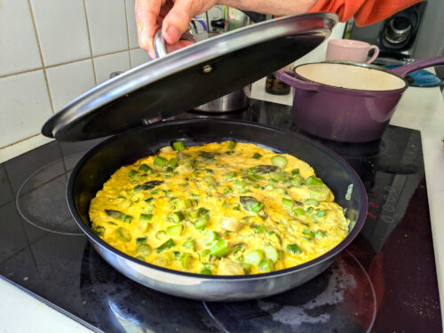 Spargel, Omelette, Gäste, Testessen, Goladinha, Portugal