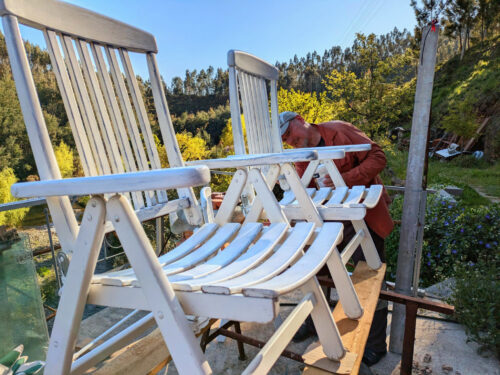 Gartenmöbel, Möbel aufmöbeln, Deutschland, Knaubenhof, Goladinha, Portugal