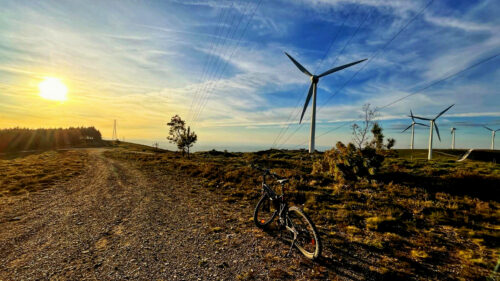 Windpark, Windrad, GAU, Vergleich mit AKW, Serra Espinhal, Goladinha, Portugal