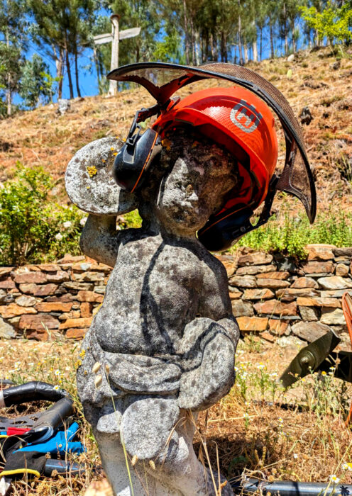 Limpesza, Brandschutz, Motorsense, Rocadora, Schutzhelm, Goladinha, Portugal